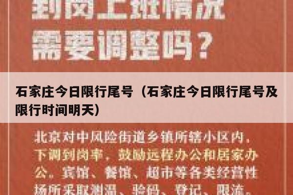 石家庄今日限行尾号（石家庄今日限行尾号及限行时间明天） 第1张