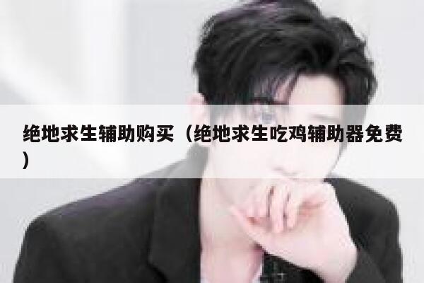 绝地求生辅助购买（绝地求生吃鸡辅助器免费） 第1张