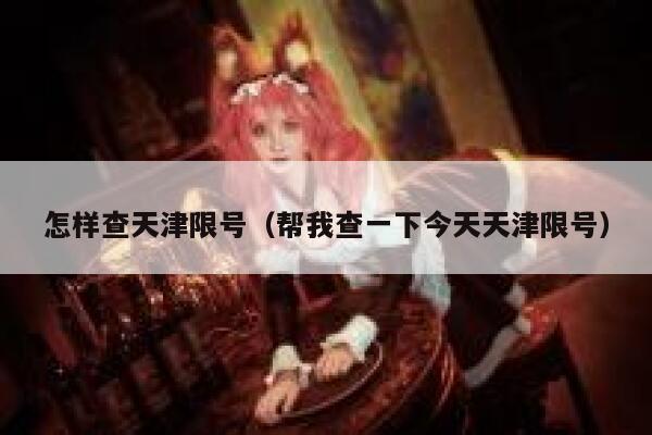 怎样查天津限号（帮我查一下今天天津限号） 第1张